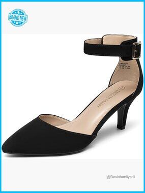 Kitten Heel Low Heel Pumps Pointed Toe Dress Shoes Wedding Party